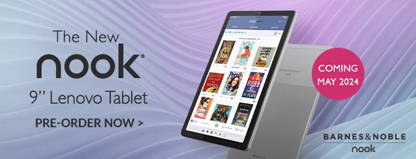 The New NOOK 9'' Lenovo Tablet Coming May 2024 - PRE-ORDER NOW 