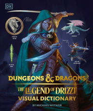 Book | Dungeons and Dragons The Legend of Drizzt Visual Dictionary By Michael Witwer.