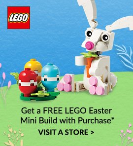 Get a FREE LEGO Easter Mini Build with Purchase* | Visit a Store