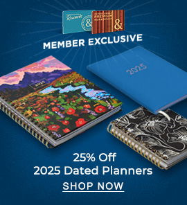 Member Exclusive 25% of 2025 Planners | SHOP NOW