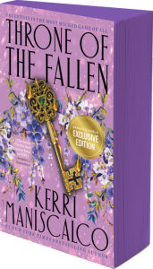 Book | Throne of the Fallen (B&N Exclusive Edition) By Kerri Maniscalco.