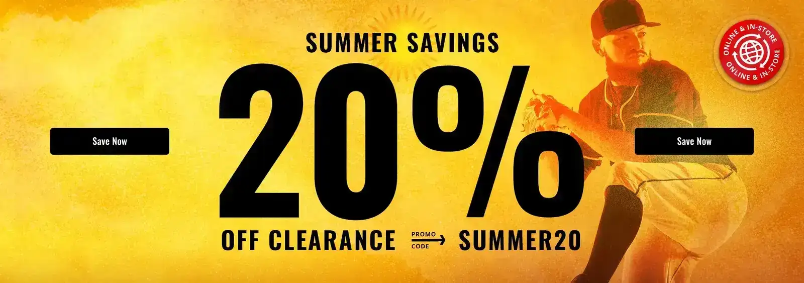 Summer Savings: 20% Off Clearance