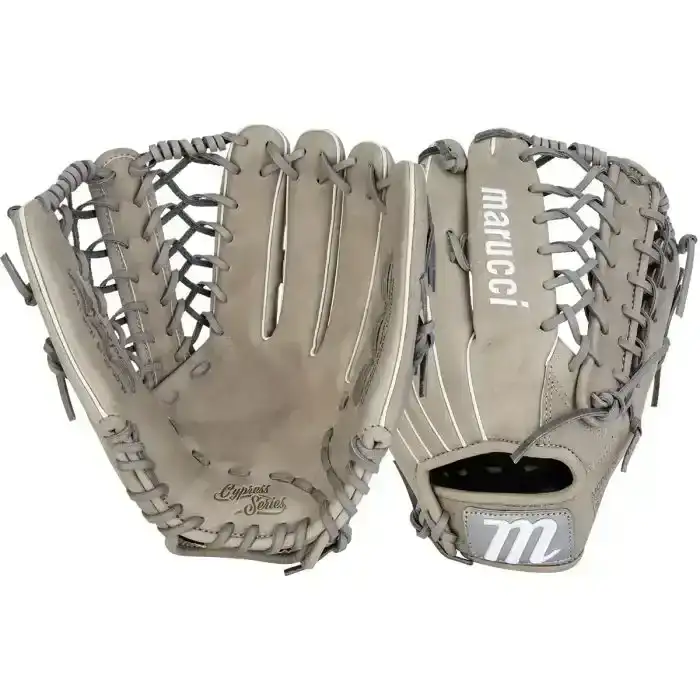 Marucci Cypress 12.75" Baseball Glove - Gray/Silver - 2024 Model