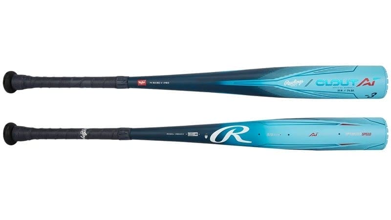 Rawlings Clout AI (-3) BBCOR Baseball Bat - 2024 Model