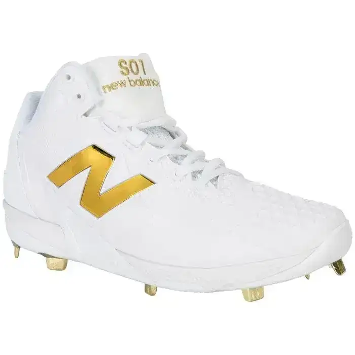 New Balance FuelCell Ohtani 1 Men's Low Metal Baseball Cleat - White