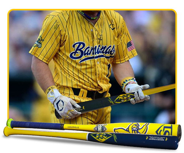 NEW LOUISVILLE SLUGGER BANANAS BATS