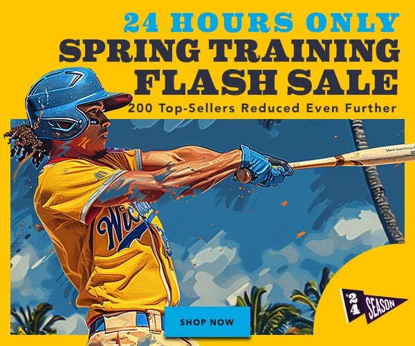 24-Hour Spring Training Flash Sale