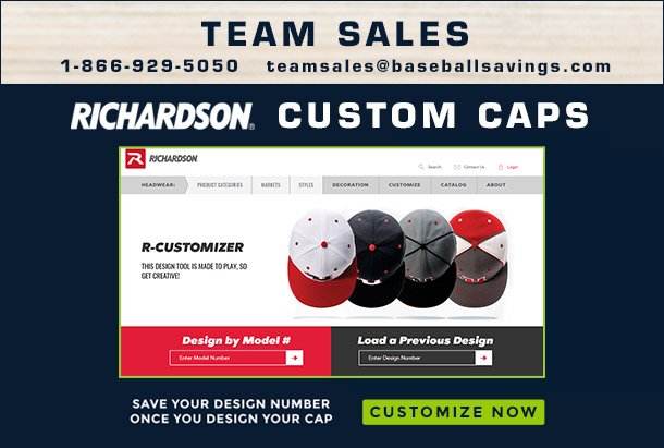 RICHARDSON CUSTOM BASEBALL HATS