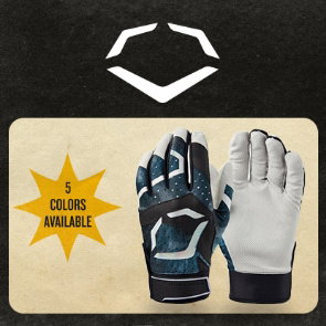 EVOSHIELD ADULT DAZE BASEBALL BATTING GLOVE