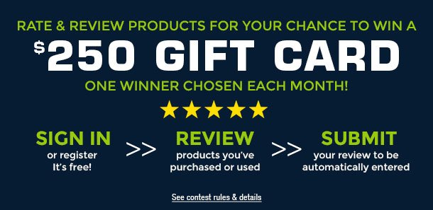 Product Review Sweepstakes