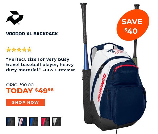 DeMarini Voodoo XL Backpack