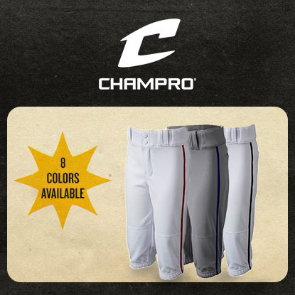 CHAMPRO YOUTH TRIPLE CROWN 2.0 KNICKER PIPED BASEBALL PANTS