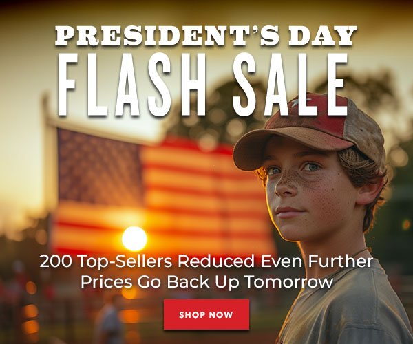 24-Hour President's Flash Sale