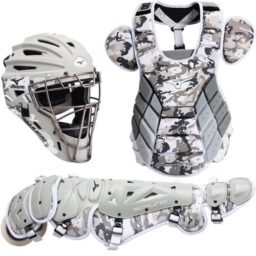 Mizuno Exclusive Adult Samurai Arctic Camo Catcher's Set