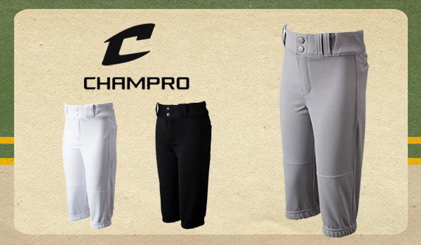 Champro Youth Triple Crown 2.0 Knicker Solid Baseball Pants