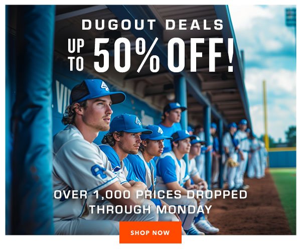 Up To 50% Off Dugout Deals