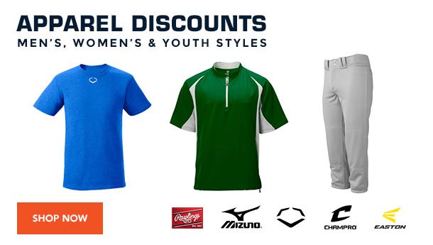 Discount Baseball & Softball Apparel