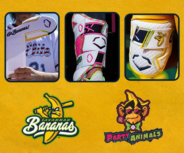 NEW SAVANNAH BANANAS & PARTY ANIMAL GEAR