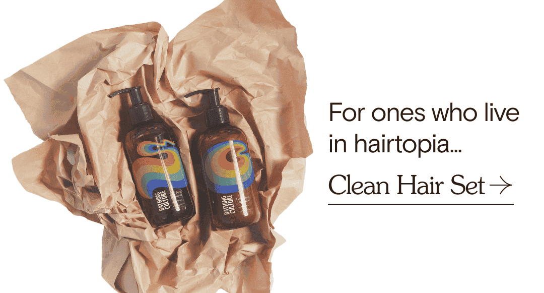 For ones who live in hairtopia... Clean Hair Set