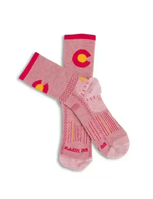 Image of Merino Wool Socks - Pink