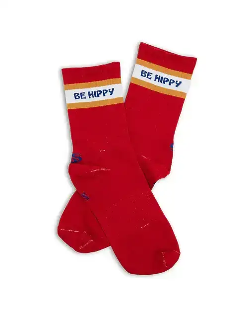 Image of Eco Red Be Hippy Socks