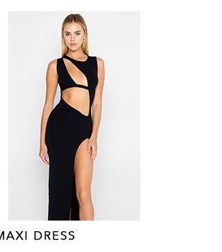 This Is It Maxi Dress by Summer Haus in Black