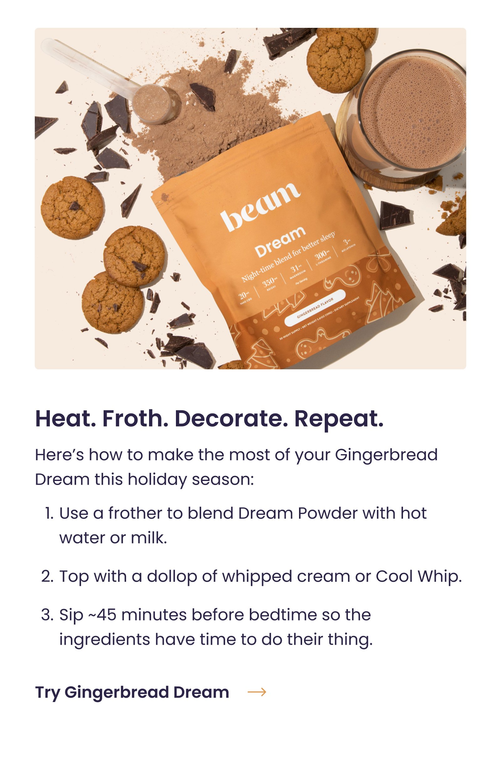 Try Gingerbread Dream