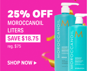 25% Off MOROCCANOIL LITERS