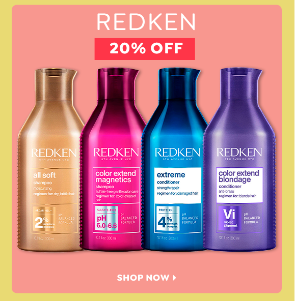 20% OFF REDKEN SHAMPOO & CONDITIONER