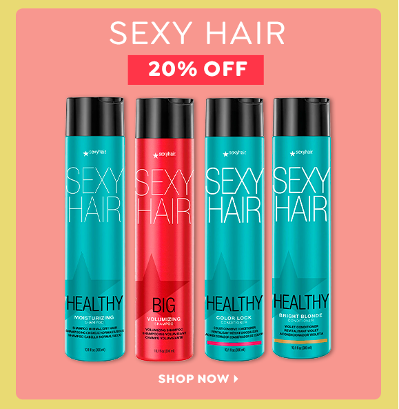 20% OFF SEXY HAIR SHAMPOO & CONDITIONER