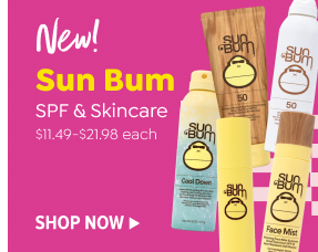 NEW! SUN BUM SPF & SKINCARE