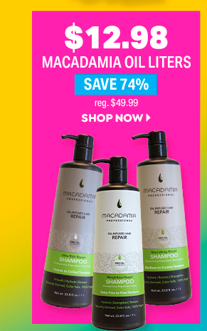 \\$12.98 MACADAMIA OIL LITERS