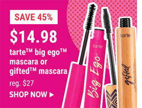 \\$14.98 TARTE BIG EGO MASCARA OR GIFTED MASCARA