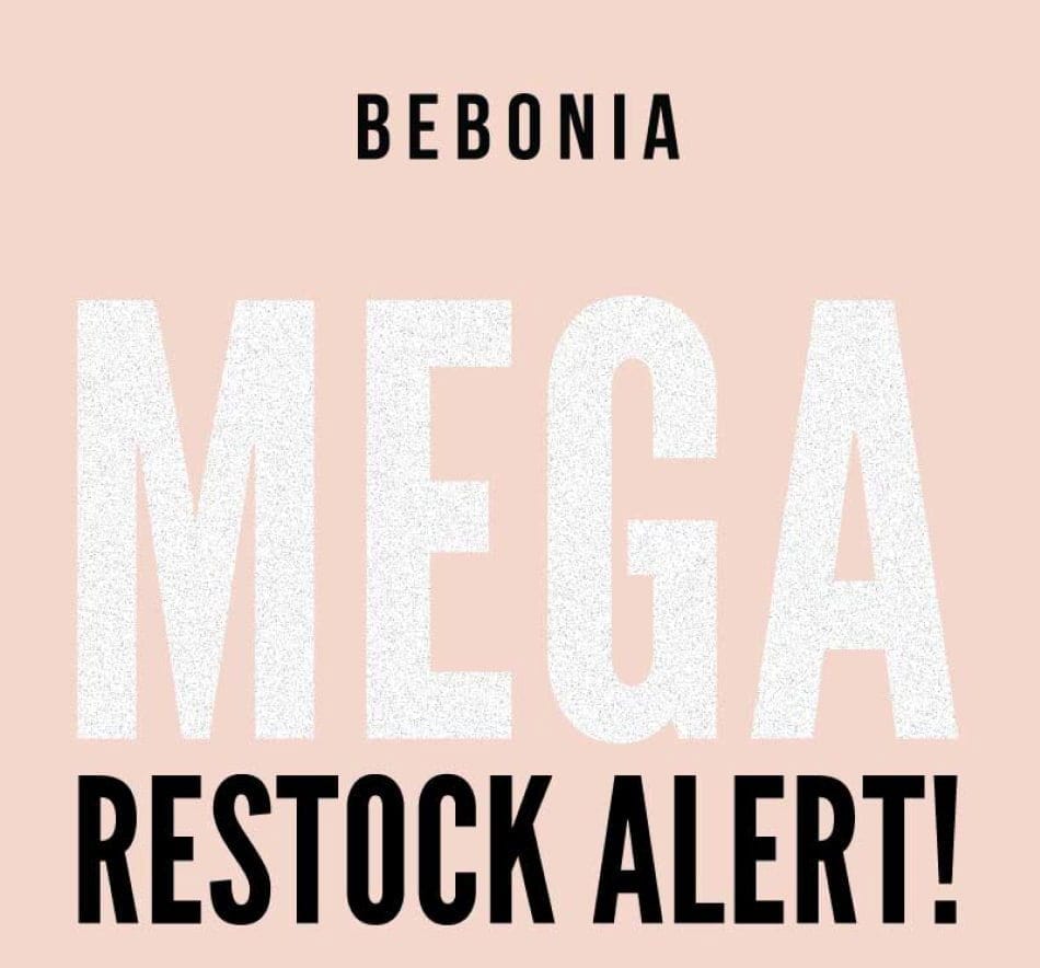 Mega Restock Alert!