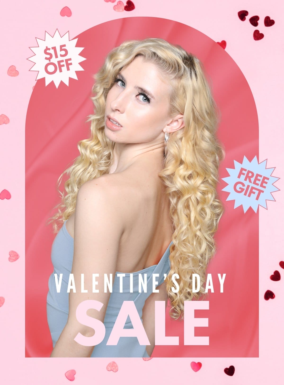 Valentine's Day Sale - \\$15 Off + A Free Gift!