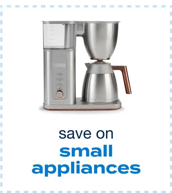 save on small kitchen appliances