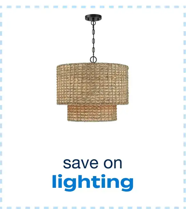 save on lighting