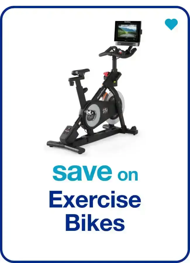 save on exercise bikes