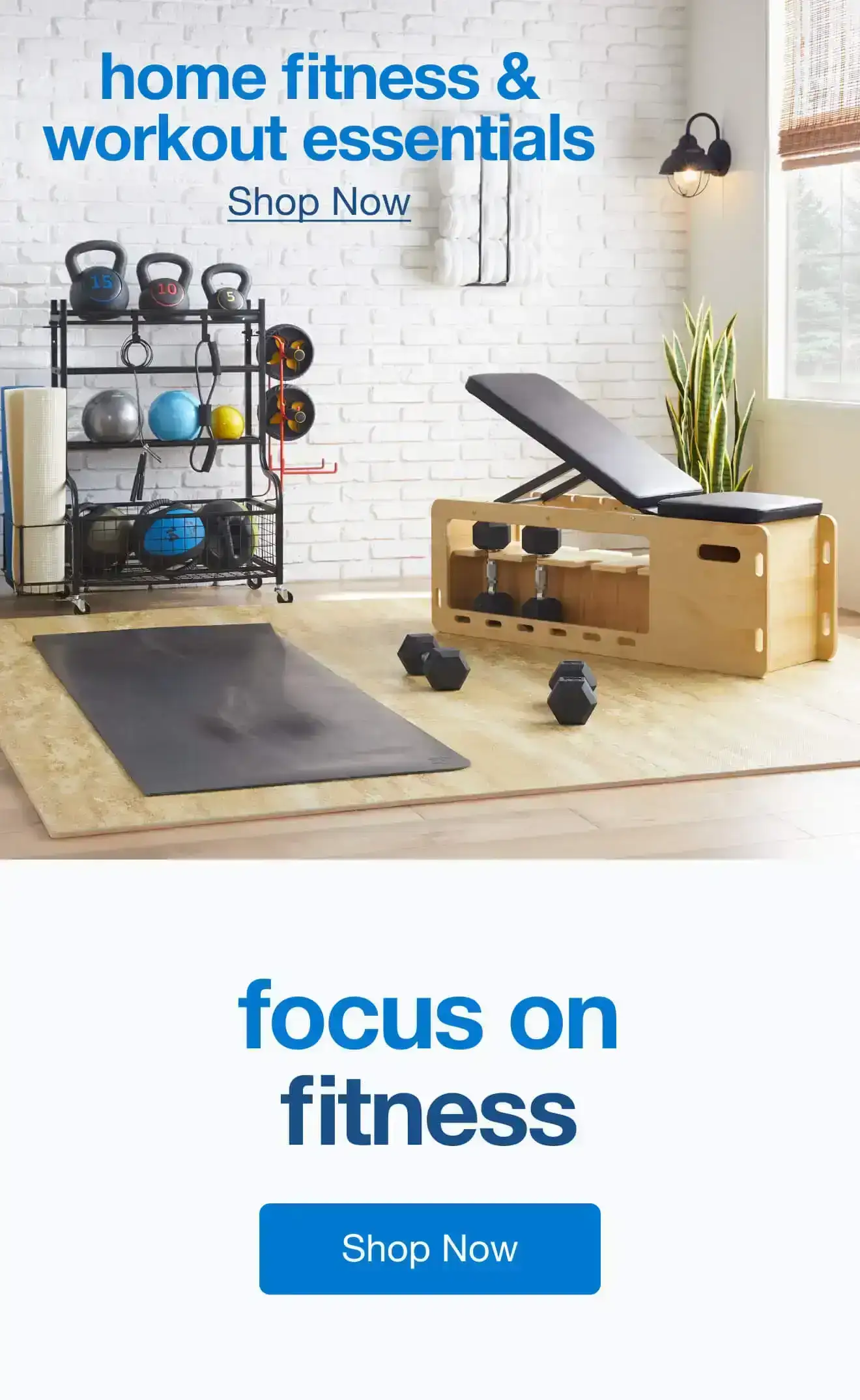 home fitness & workout essentials