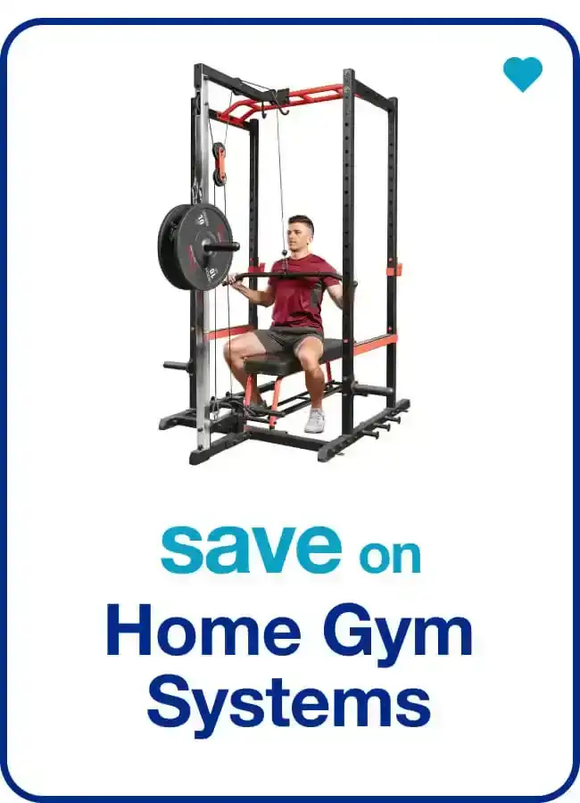 save on home gym systems