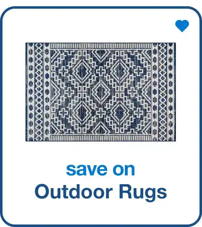 Save on Outdoor Rugs