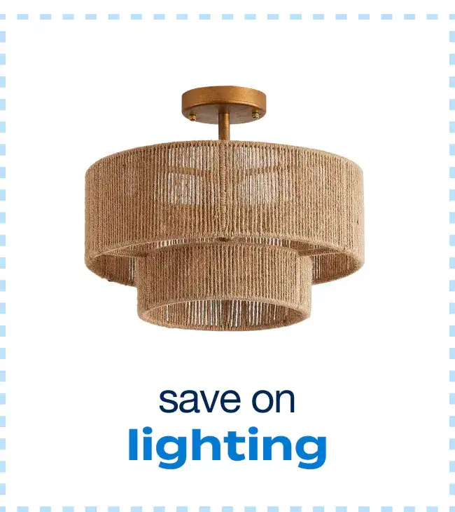 save on lighting