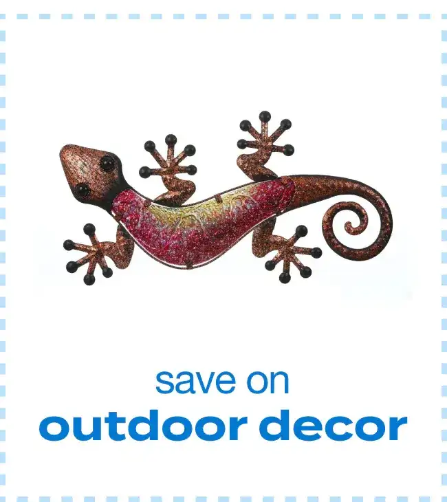 save one outdoor decor