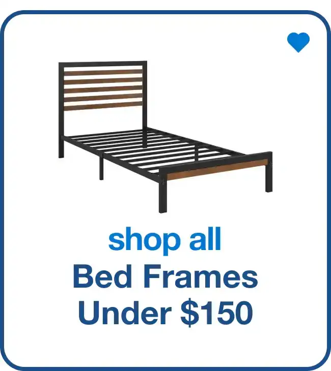 Bedframes under \\$150