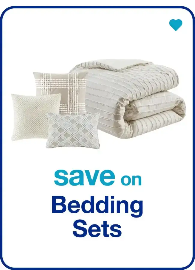 save on bedding sets
