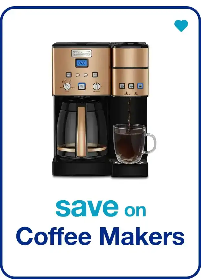 save on coffee makers