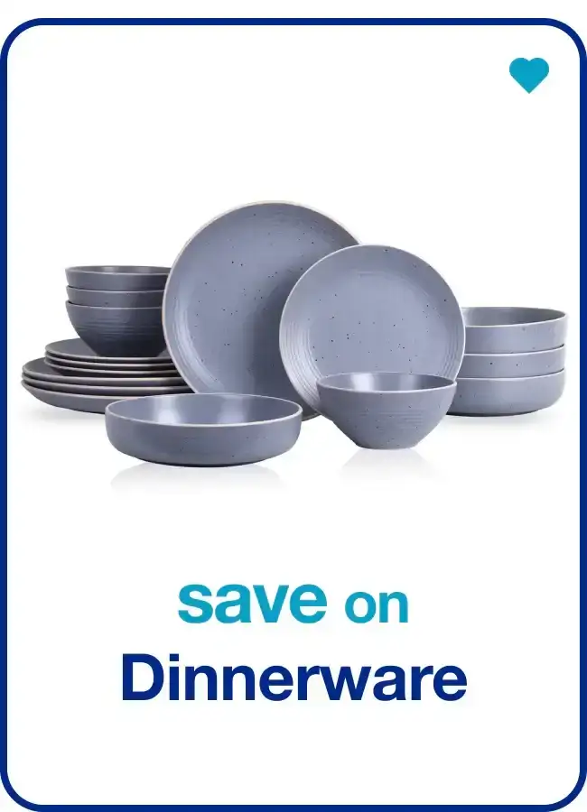 save on dinnerware