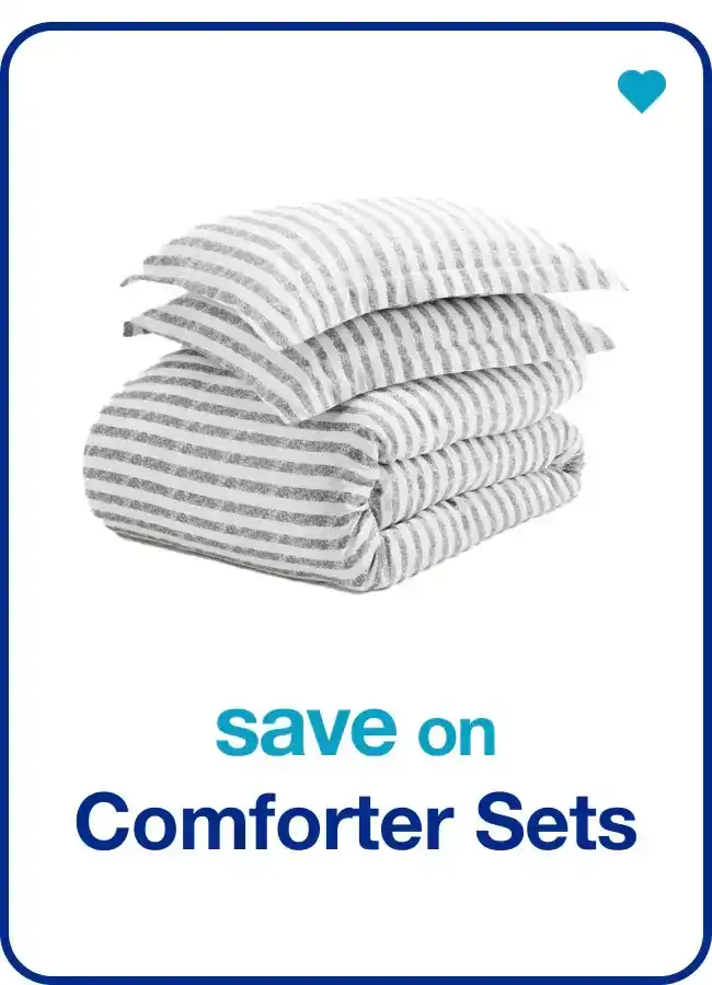 save on comforter sets