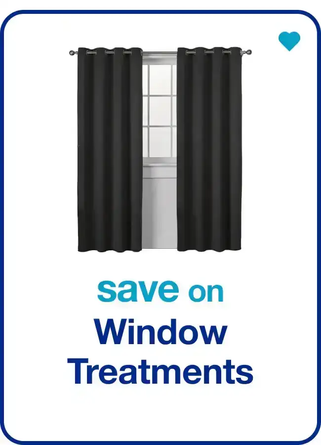 save on window treatments