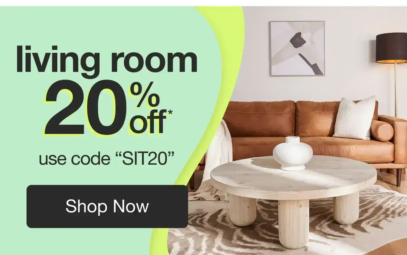 20% off living room